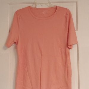 NWOT J Crew Slim Perfect Pink T-Shirt